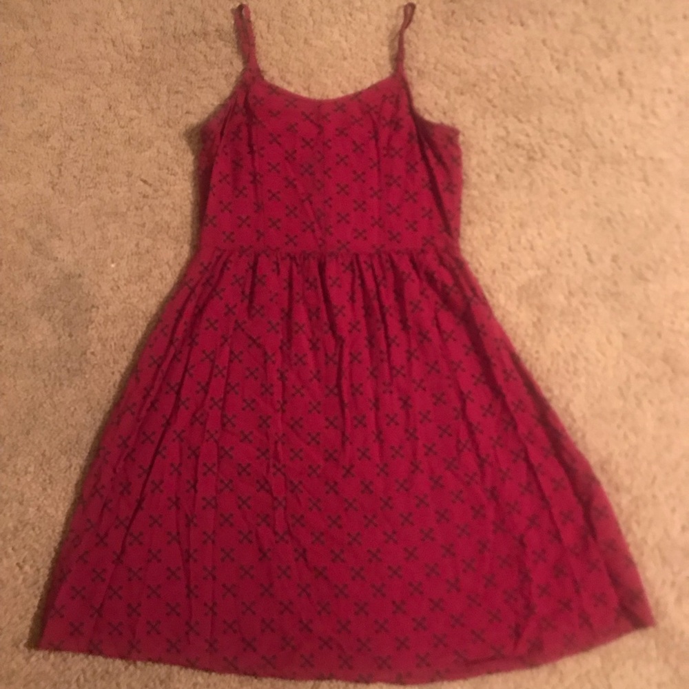 Maroon dress